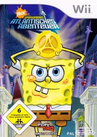 SpongeBob's Atlantis SquarePantis PAL Wii  box art